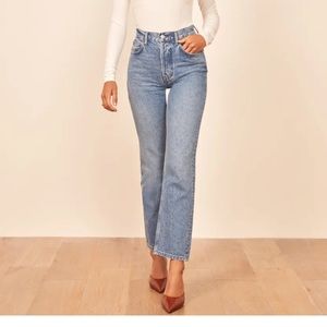 Reformation Cynthia High Rise Jeans in Size 26